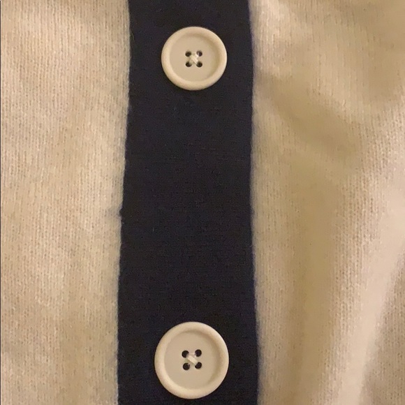 Ivory Cashmere Button Sweater - Bloomingdale’s NWT - Picture 4 of 5